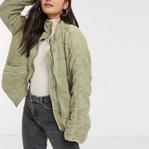 Free People Dolman Quilted Jacket